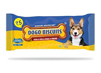 Dogo Biscuits Small Pack of 200 | Multigrain Biscuits Made with Oats and Multivitamins