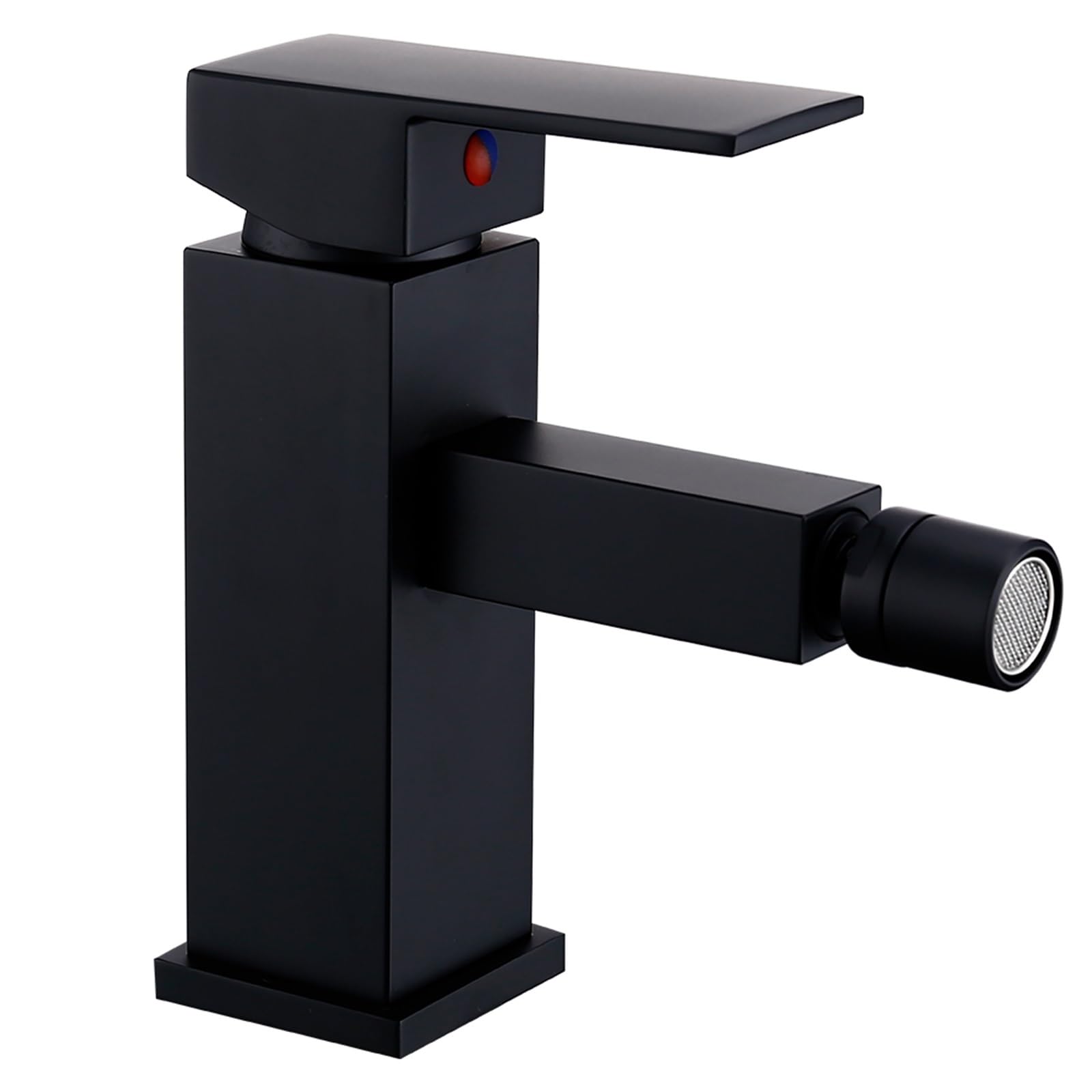 Grifo de bidé de mano de latón para evitar frío en invierno con mezclador de agua caliente de baño