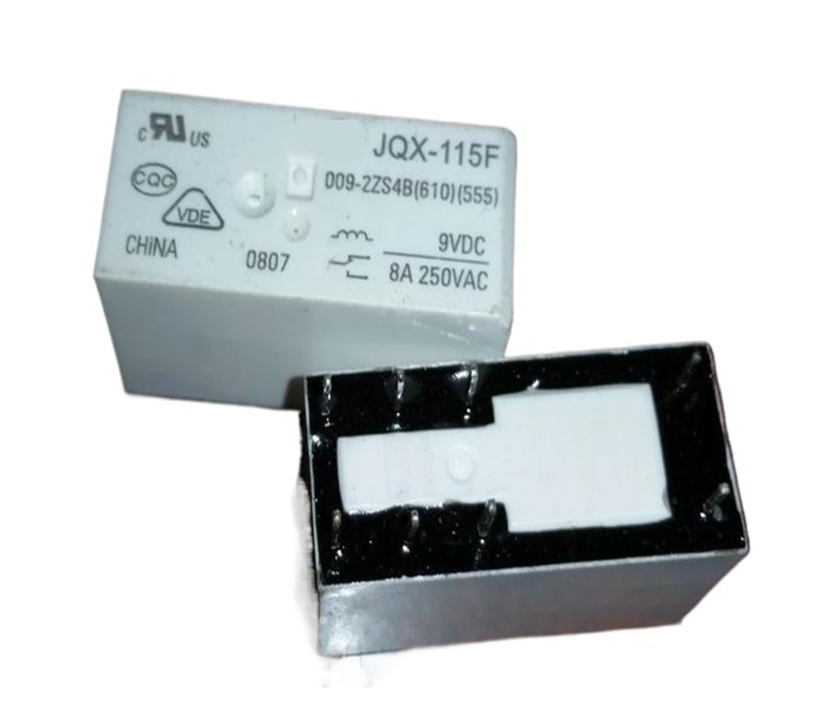 ICXLPMC 1pc JQX-115F 009-2ZS4B(610(555) Relay 8pins