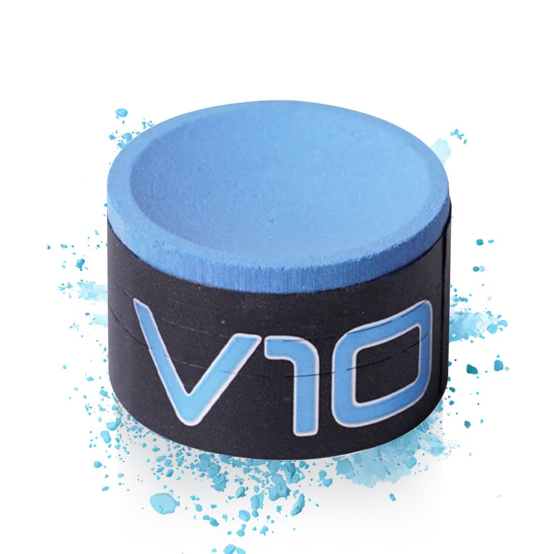 YEUEK TAOM Pool Chalk Holder Round Shaped Practical Tool Billiards Accessories Magnetic Mini Chalk Tip Case Container Round Box Billiards