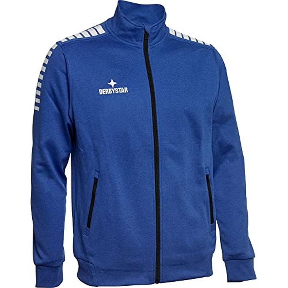 Derbystar Unisex Primo Fleece Jacket Blue/White 3XL
