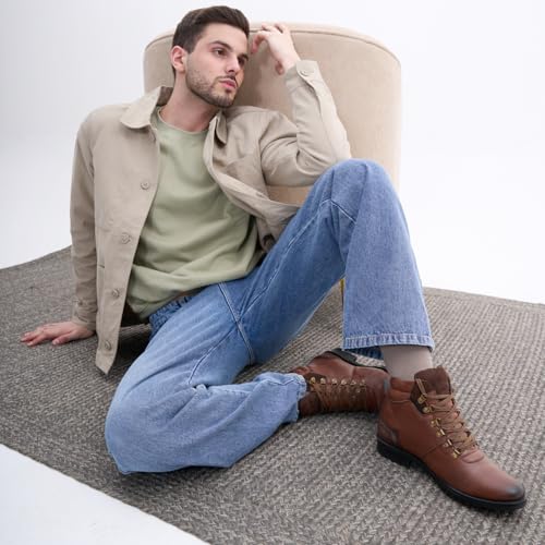 Image of FAUSTO Men's Leather Boots