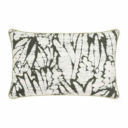 Housses de coussin bohèmes vert et blanc pour transformer votre canapé