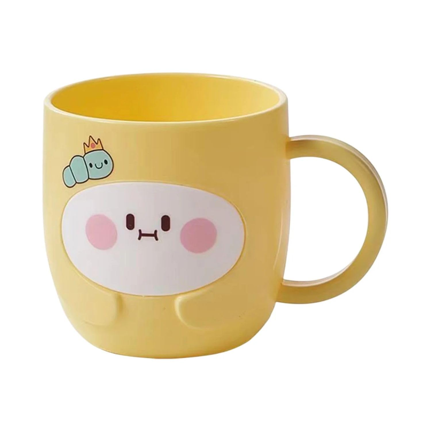 FunBlast Milk Mug for Kids – 350 Ml; Unbreakable Mug for Kids, Milk Mugs for Kids Unbreakable - Milk Drinking Cup for Kids (Yellow2)-image-33
