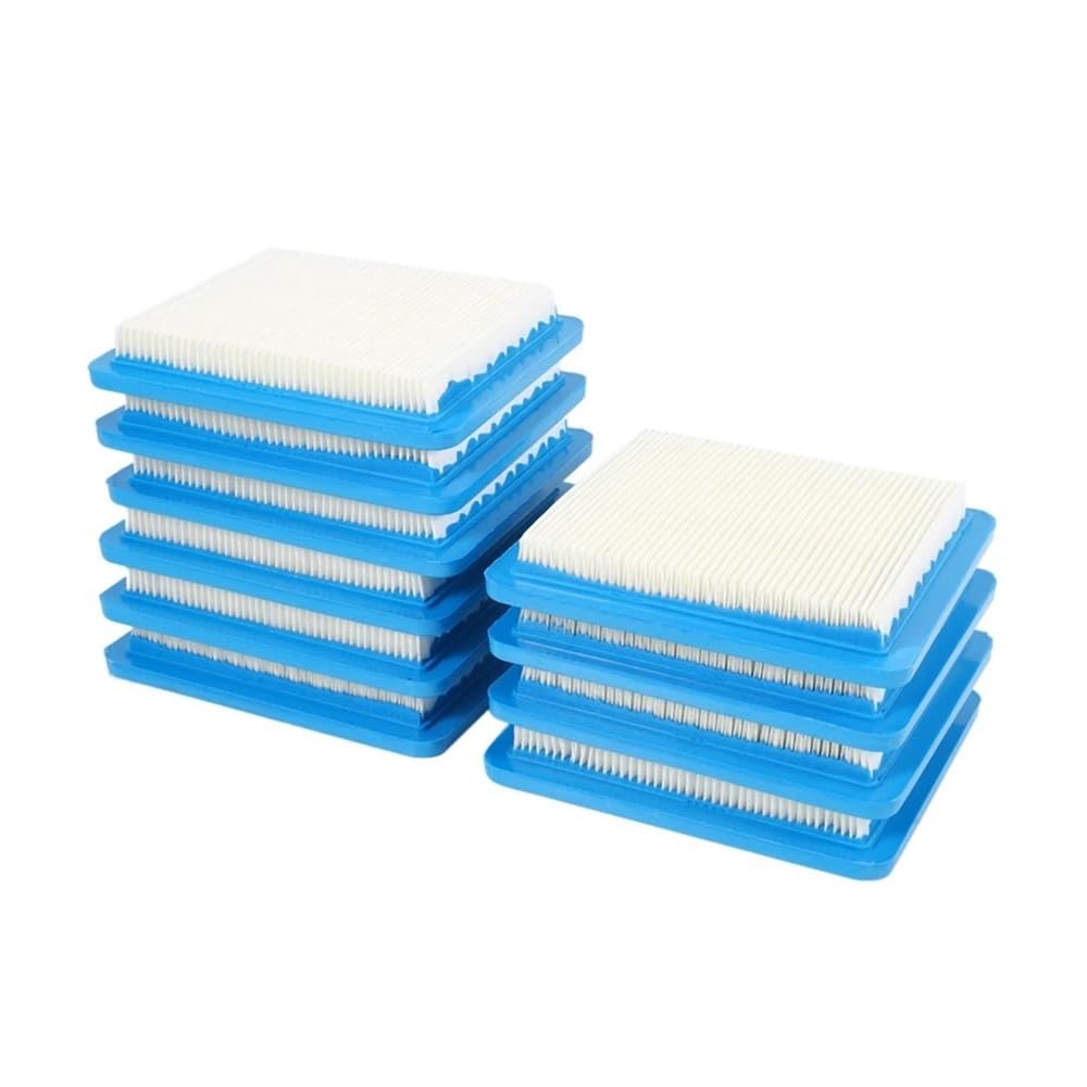 Filtre à air plat 491588 de rechange pour entretien de tondeuse à gazon