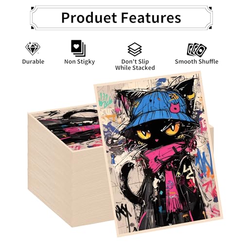 MTG Card Sleeves, Ultra Clear Front & Matte Finish Back, 100 Count Standard Size Matte Art Sleeve for Magic The Gathering (Multi-Colored) — view 3