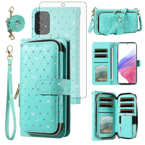 Coque Samsung Galaxy A53 pour vos sorties et voyages - Modèle Asuwish Vert