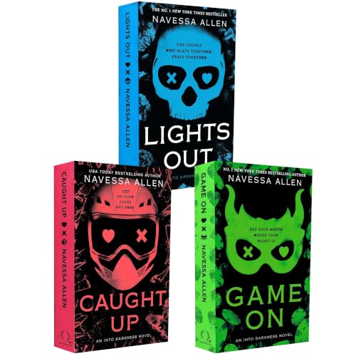 Into Darkness Series 3 Books Collection Set By Navessa Allen (Lights Out, Caught Up & Game On)