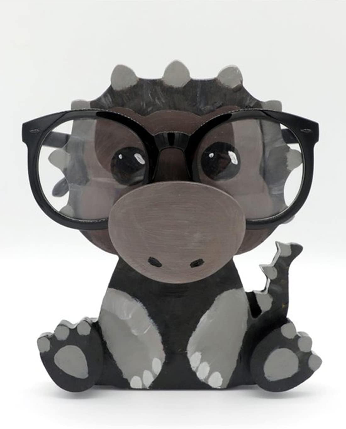 Wood Eyeglass Holder Cute Pet Glasses Stand Holder, Animal