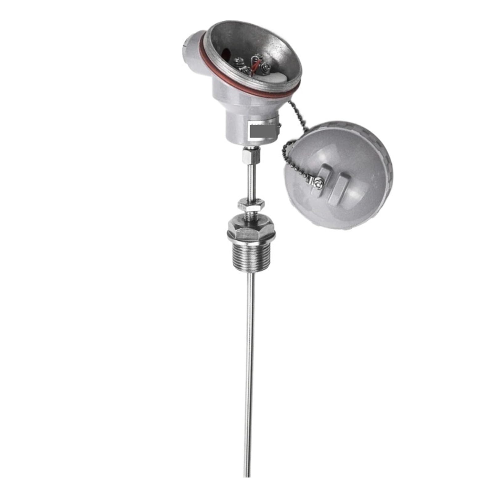 Temperature Sensors 200mm PT100 4-20mA 0-10V Output Temperature Transmitter(0-1000 degree 4-20mA)