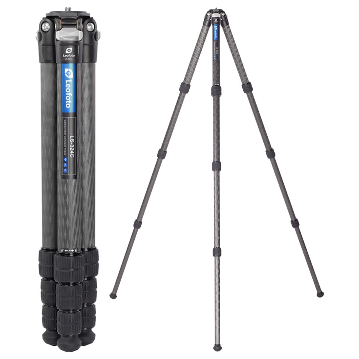 Leofotoレオフォトカーボン4段三脚 LS-324C+LH40 おまけ付き