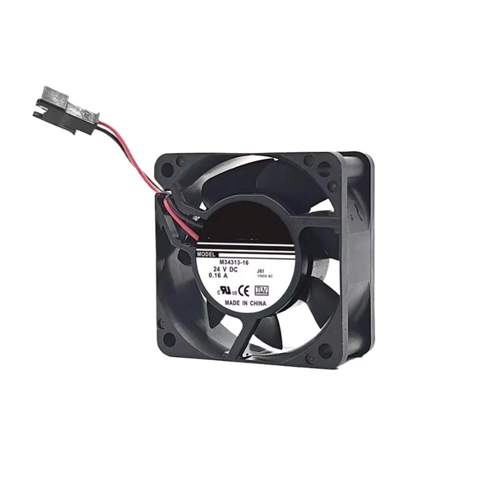 TPKMVGAP M34313-16 24V 0.16A 6025 6CM Inverter Cooling Fan 60 * 60 * 25MM