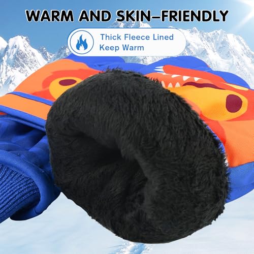 Century Star Kids Waterproof Warm Winter Ski Gloves for Boys & Girls - Sport Mittens3