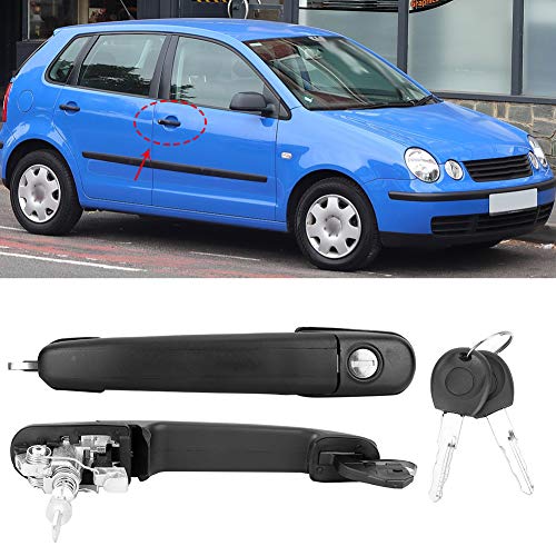 Poignée de porte extérieure MK3 6N1 FL 6N2 kit 2 poignées 2 clés ABS