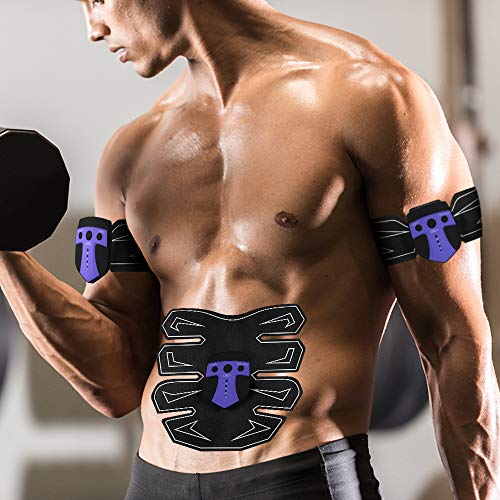 Treinador de fitness, Romacci Abdominal Muscle Trainer Smart Body Building Fitness ABS para abdômen,
