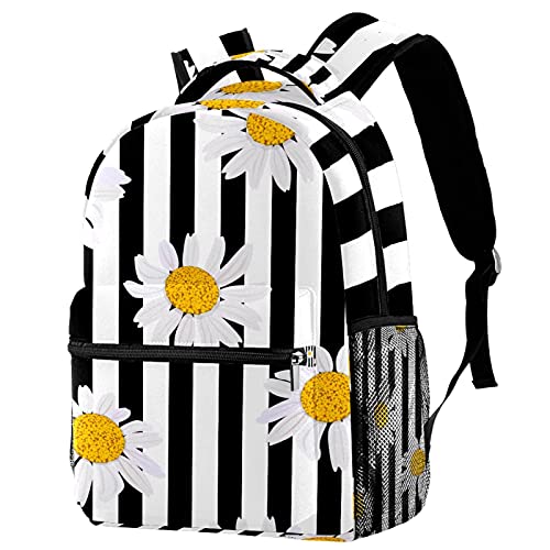 Sac à dos de voyage marguerites, cadeau idéal pour la rentrée