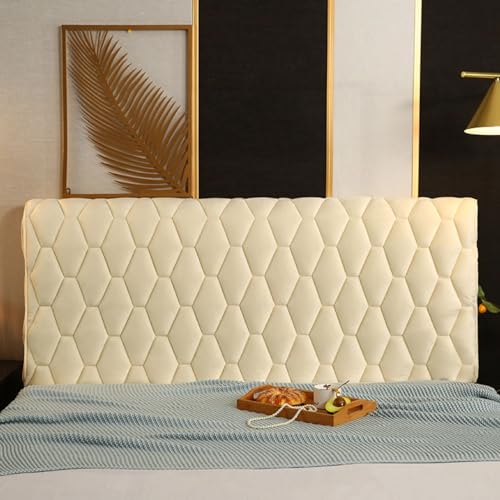 Protector de cabecero grueso para camas de matrimonio, individual, Queen y King, todo incluido, duradero, elegante, opciones de tamaño de 180 cm para una máxima protección del dormitorio