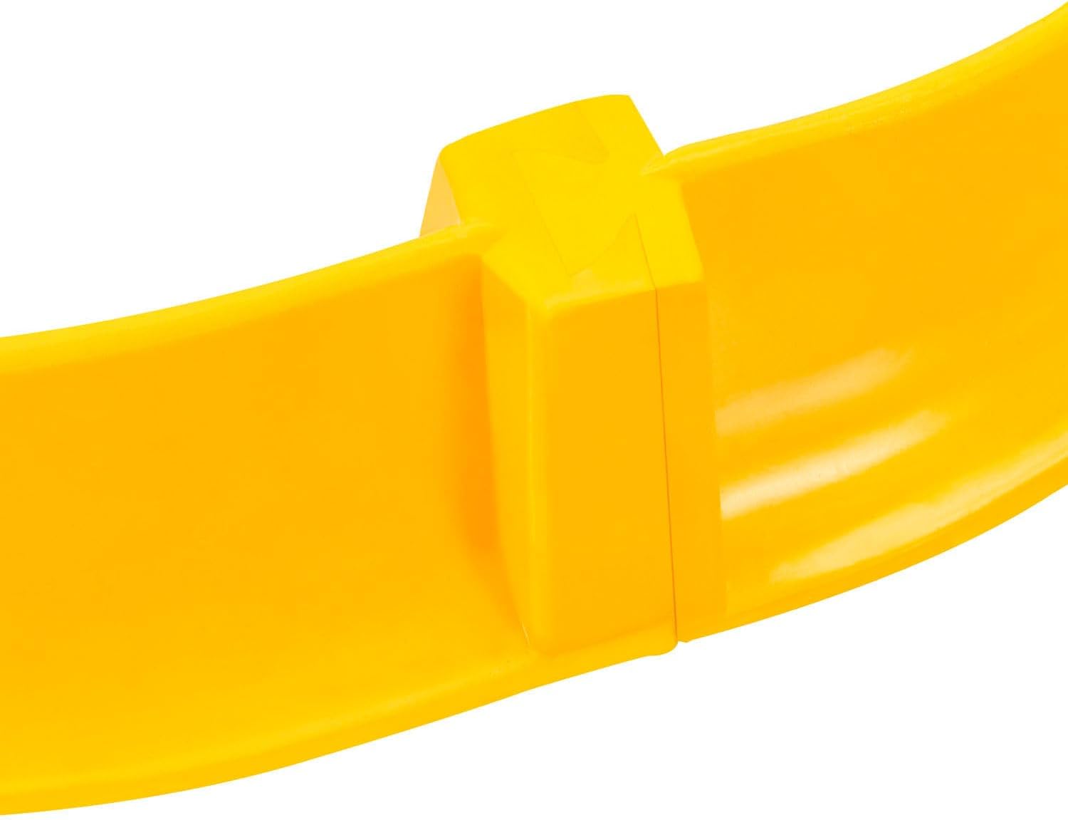 Global Industrial High Profile Connectable Spill Berm, 5'L x 4"W x 4-1/2"H