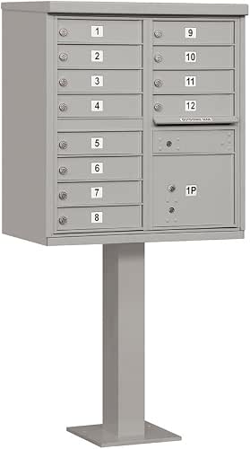 Salsbury Industries 3312GRY-U 12 A Size Doors, Gray Type II