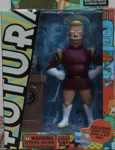 Futurama Toynami Series 2 Action Figure Zapp Brannigan