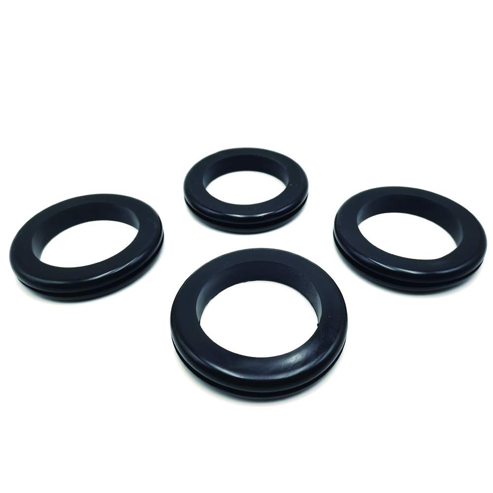 Photo 1 of EASYEAH Rubber Grommets for Wiring for 2-3/8" Panel Hole, 2" ID Rubber Hole Grommet-Eyelet Ring-Firewall Grommets Automotive for Wires, Cables, Plugs, 4PCS 2"ID, 2-3/8"DH