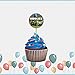Blocky Game Party Cupcake Topper Decoration supplies