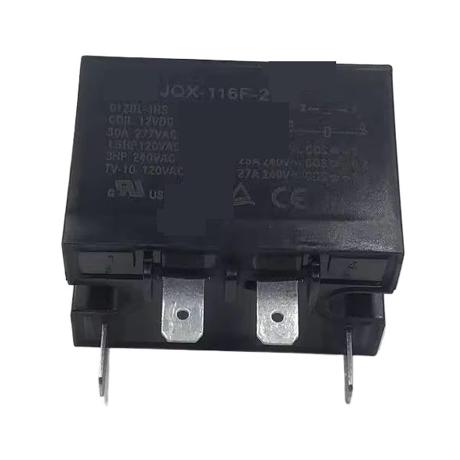 Relais JQX-116F-2-012DL-1HS commutateur 25A 4 broches électronique