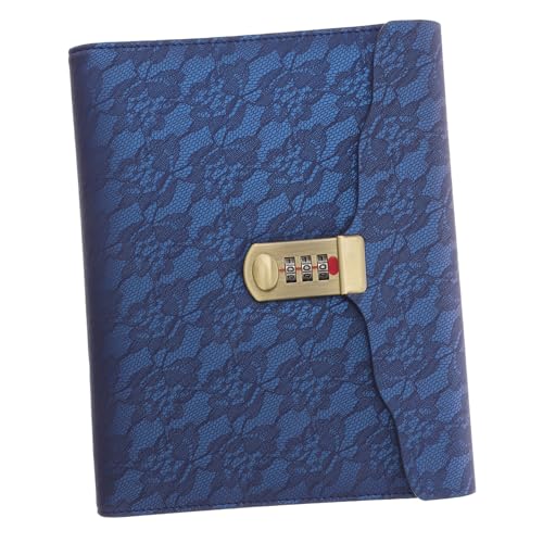 Cahier PU rechargeable et verrouillable avec serrure à combinaison pour la confidentialité
