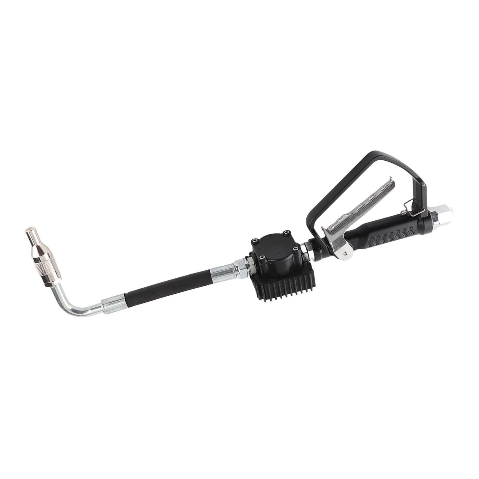 Pneumatisch Zapfpistole mit Drehgelenk 1/2", 35L/min max. Durchflussvolumen, 5 Einheiten Liters Gallons Pints Quarts Kg, Tankstellen-Pistole für 8-5000 mPas Schmieröl Maschinenöl Frostschutzmittel