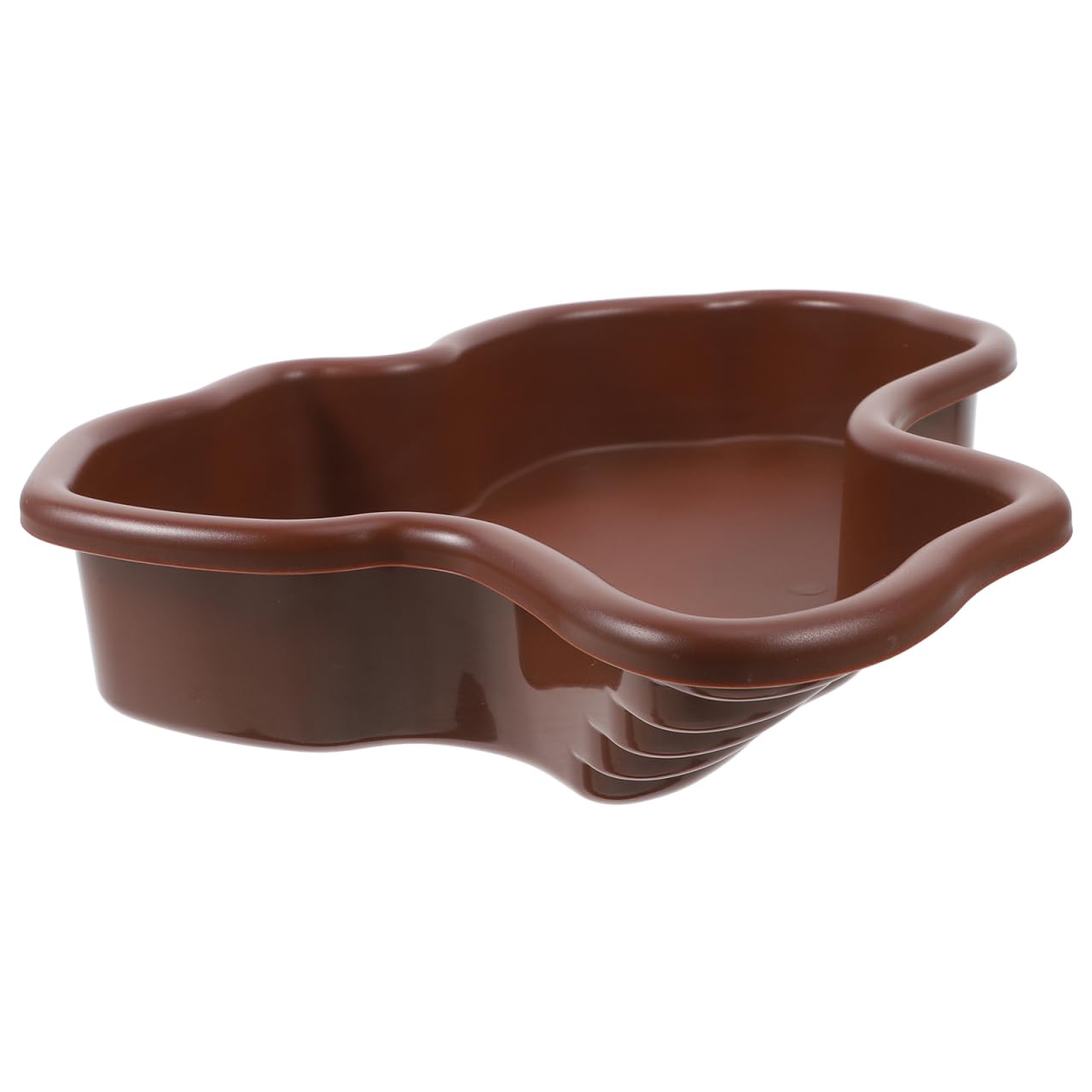 UPKOCH BañEra para Reptiles Grande De 12.2X9.4 Pulgadas Cuenco De Agua para Tortugas con DiseñO Decorativo para HáBitat De Reptiles Multifuncional para BañO Y AlimentacióN