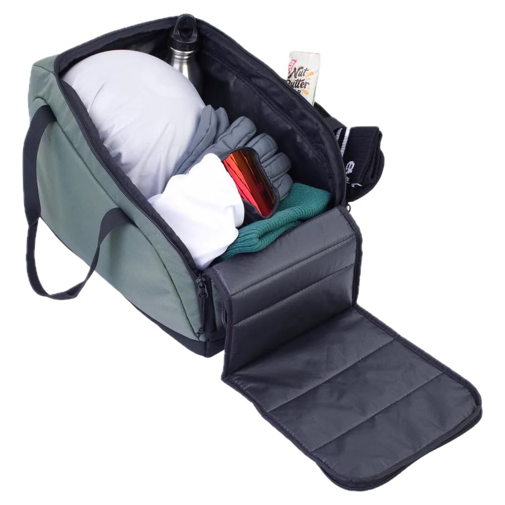 EVOC GEAR BAG 20 Torba podróżna (wodoodporna torba podróżna na wyprawy na śnieżne stoki lub rowerowe, torba rowerowa w rozmiarze bagażu podręcznego), ciemnooliwkowa
