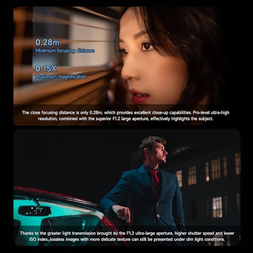 VILTROX 27mm f/1.2 E Lens for Sony E Mount, AF PRO 27mm