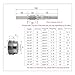 Bevel gear,Industrial Machinery Pinion Gear 1 Set 1M Worm Gear with Rod Reduction Ratio 1:15/20/25/30/35/40/45/50/55/60/70/80/100 Teeth Worm Gear Reducer Transmission Parts (Size : Worm Rod, Color : 3