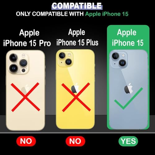 Image of amazon basics Shockproof Back Case Cover for Apple iPhone 15 | 360 Degree Protection | Slim Protective Case | Anti-Scratch Tough TPU Case for Apple iPhone 15 (Green)
