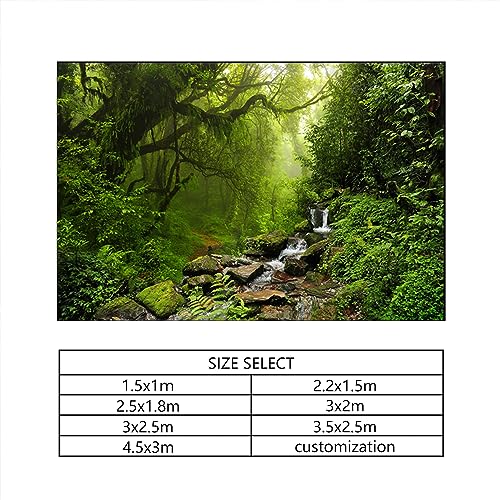 YongFoto 3x2m Vinile Fondale Foto Foresta
