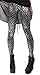 QZUnique Women's Retro Floral Print Ankle Length Elastic Sexy Tights Leggings