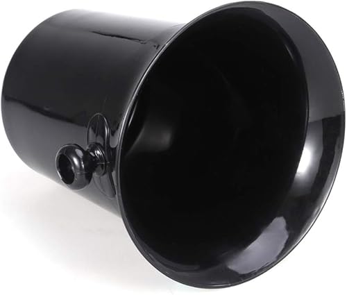 Miniatura 7 de Cubo de hielo negro con asas para degustación de vino Spittoon Champagne Bucket Spit Barriles de vino frío Barriles de vino Cubo de hielo Cubo de