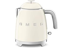Cream 50's Retro Style Electric Mini Kettle by Smeg