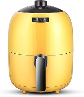 Friteuse électrique sans huile, friteuse à air chaude, 1000 W, format familial 2 L, panier de friture anti-adhérant, fonction d'arrêt automatique, facile à nettoyer.