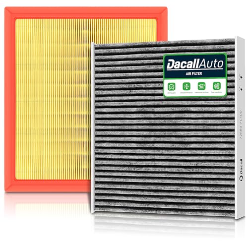 Cabin and Engine Air Filter Combo for 2020-2025 Subaru Outback 2018-2024 Crosstrek 2019-2025 Ascent 2017-2026 Impreza 2020-2025 Legacy 2025-2026 Forester. Replace 72880-FL500 16546-AA16A