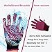 HTVRONT Heat Resistant Gloves for Sublimation - 2Pcs Heat Gloves for Sublimation with Silicone Bumps, Heat Resistant Work Gloves for Women, Universal Fit Size 9.44 * 5.9in