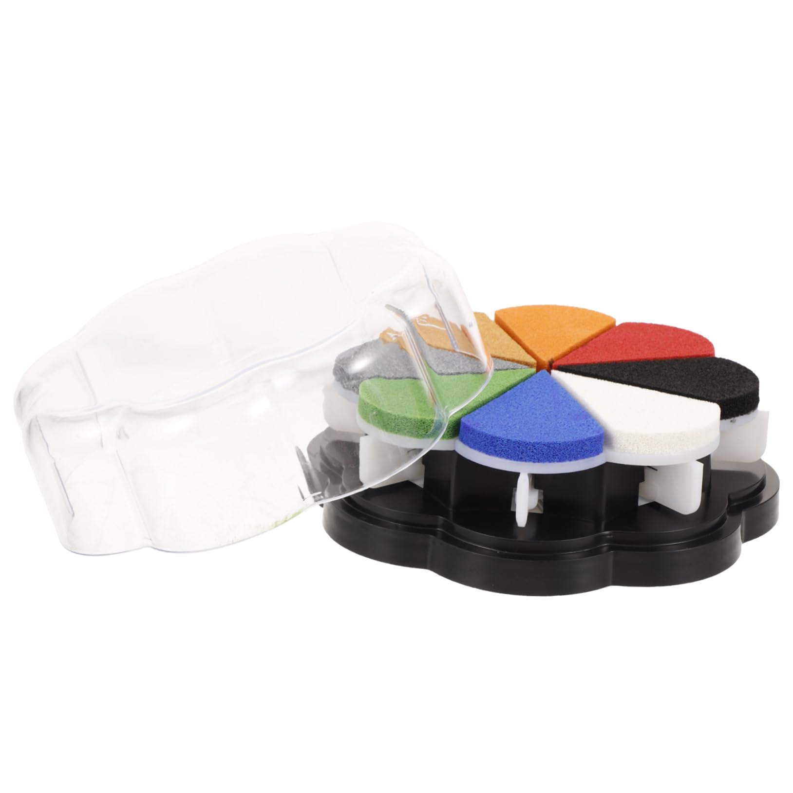 LALAFINA 2pezzi Cuscinetto Per Timbratura Colorato Multi-funzionale Inchiostro Pigmentato Per Crafting Adatto Ufficio e Hobby Creativi Design Ergonomico e Portatile Per Ogni Progetto