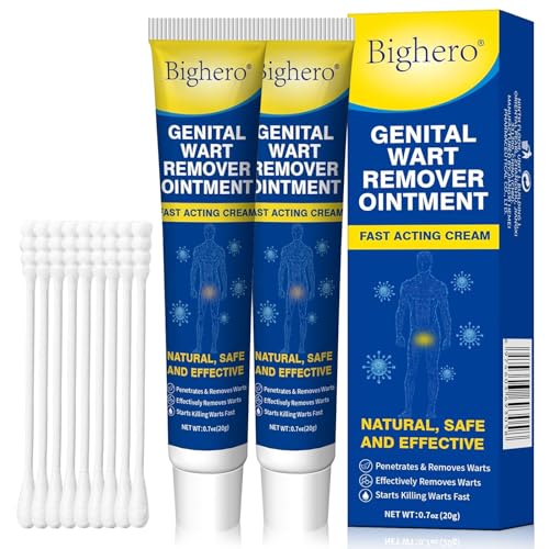 Image of Bighero 2 Pack Wart Fast Acting Gel Wart Remover Freeze Off Ointment,Wartes Cream for Genital Wartss, Warts, Plantar Warts, Common Wartes, Corn, Flat Wars NDC (84010-047-02)