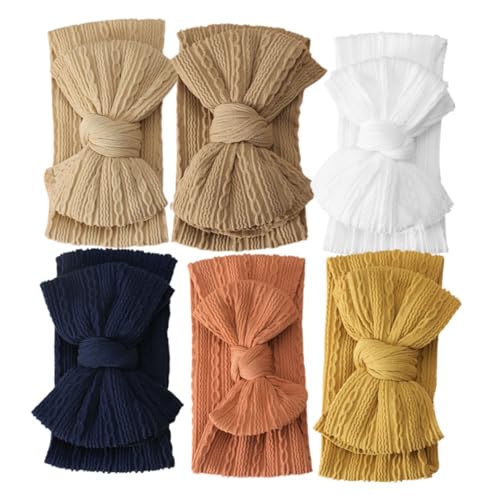 ERINGOGO 6 tiaras para meninas, laço para meninas, acessórios de cabelo para meninas