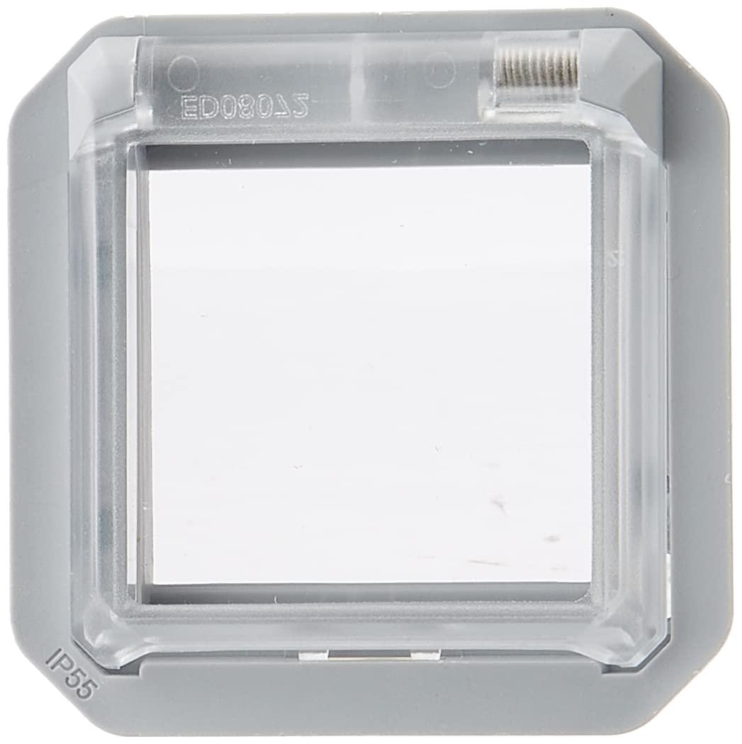 Legrand 070725 Adattatore Impermeabile Plexo Per Funzione Mosaico - 2 Moduli, Bianco, Antimicrobico, IP55 - 5