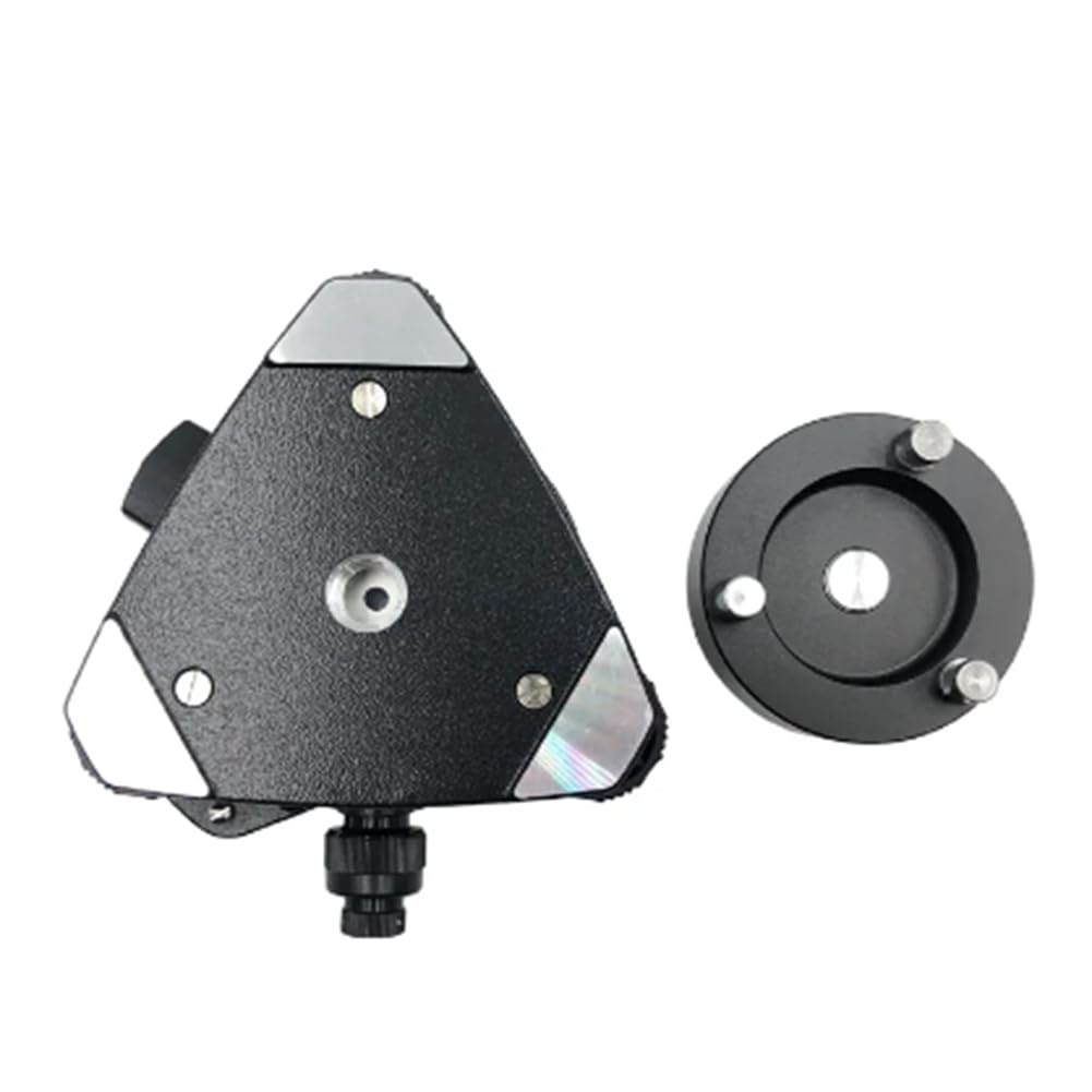 Tribrach - Soporte adaptador Tribrach con plomada óptica y GPS con tornillo giratorio de montaje de 5/8 pulgadas x 11 para estación total GPS GNSS B
