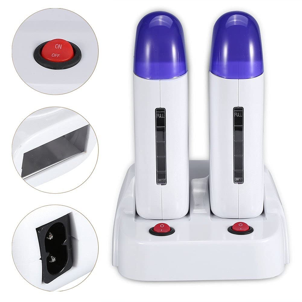 Mini Wachsgert und Enthaarungswachs, 2 Arten Portable Enthaarungswachs- Heizung mit Honig und Aloe Vera Wachs Enthaarungsset(Doppel-Heizung + 2  Honig Wax) : Amazon.de: Drogerie & Krperpflege