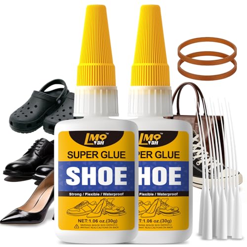 Shoe Glue Sole Repair 60g, Heavy Duty Super Glue for Shoes Rubber Leather