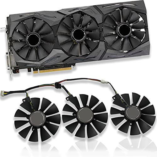 Dotodo 87 mm FDC10U12S9-C FDC10H12S9-C T129215SU Ventilateur pour carte graphique ASUS GTX 980 Ti R9 390X 390 GTX 1060 1070 1080 Ti RX 480 RX480