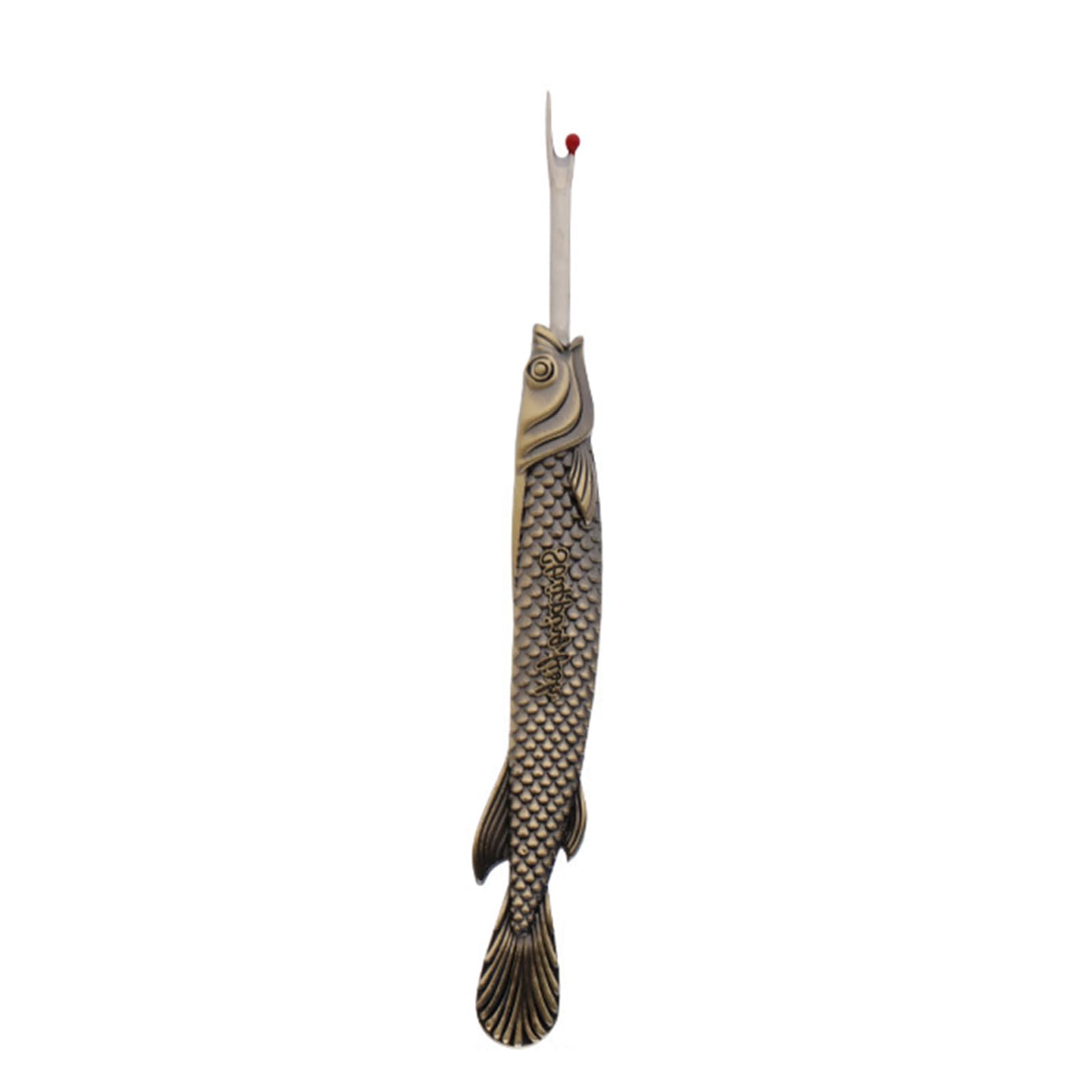 Tsophreniq Fish Shaped Seam Unpicker, Metal Seam Stitching Thread Remover for Sewing Needlework Project Thread Remover